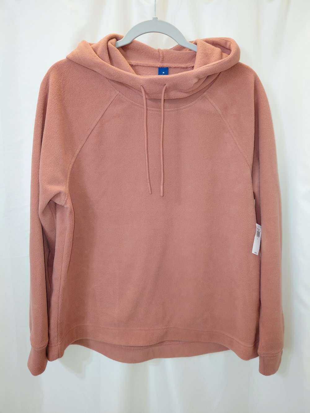 NWT Old Navy Cozy Soft Hooded Fleece Pullover Sweatshirt in Mauve Color